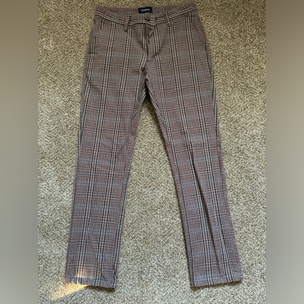 Brixton Plaid Pants